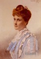 Porträt von Anita Smith viktorianisch maler Anthony Frederick Augustus Sandys